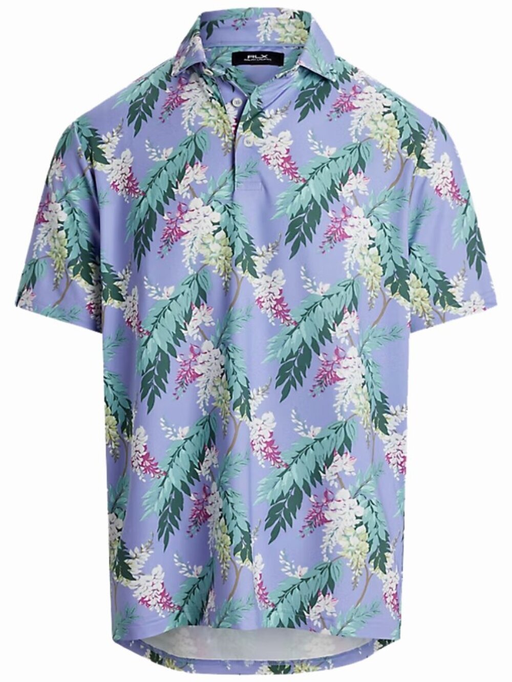 NWT RLX Ralph Lauren Men's Lightweight Airflow Jardin Floral Golf Polo Shirt